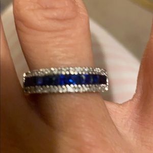 Diamond and sapphire ring!!!